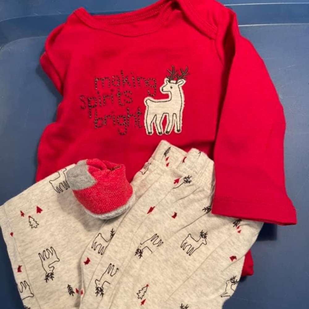 Baby Christmas outfit